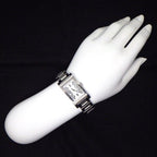 Bvlgari Watch Rettangolo Rectangular White Dial SS Quartz Analog — view 8
