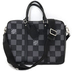 Louis Vuitton Sirius Briefcase Business 2-Way Damier Black
