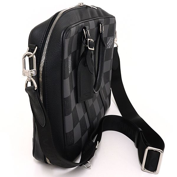 Louis Vuitton Sirius Briefcase Business 2-Way Damier Black — view 3