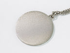 Chanel Air Line CC Logo Stripe Necklace Pendant Metal Silver Multicolor — view 5