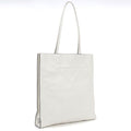 Prada Triangle Logo Tote Leather