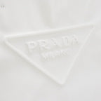 Prada Triangle Logo Tote Leather — view 7
