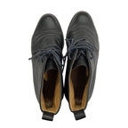 Hermes Chukka Boots Leather Black — view 4