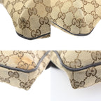 Gucci Sherry Line Shoulder Bag GG Beige Canvas Leather — view 7