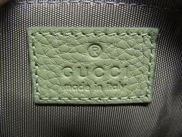 Gucci Guccissima Leather Coin Case Purse — view 4