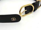Gucci Interlocking Leather XL Black Shoulder Bag — view 3