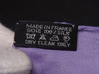 Hermes Carre 40 shu Silk 100% Scarf Purple — view 6