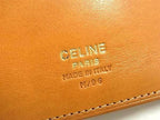 Celine Leather Wallet Coin Purse Brown — view 6