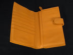 Bottega Veneta Leather Wallet Yellow — view 3