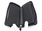 Gucci Guccissima Leather Wallet Coin Purse Black — view 3