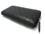 Gucci Guccissima Leather Wallet Coin Purse Black — view 2