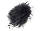 Fendi Az yu Key Holder Bag Charm Black — view 2