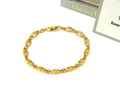 Dior o-le Vintage CD Logo Bracelet Gold