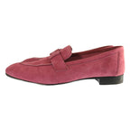 Hermes Logo Loafers Shoes 37 Pink O-luci-dung — view 2