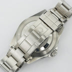 Rolex Submariner Date Number Aging Blue Gray Bezel SS Tritium Black Dial — view 7