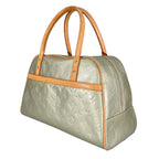 Louis Vuitton Tompkins Square Handbag Monogram Vernis Green — view 2