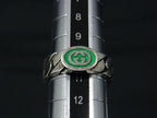 Gucci Interlocking Silver Ring