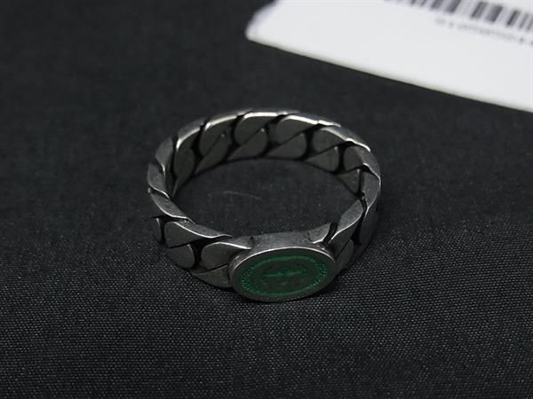Gucci Interlocking Silver Ring
