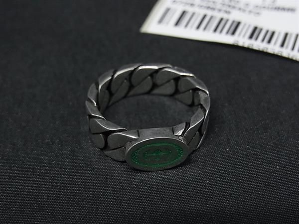 Gucci Interlocking Silver Ring