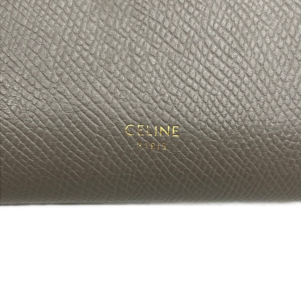 Celine reto Gray Blue Wallet — view 7