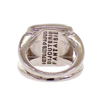 Hermes Corozo Series Rin Available Metal Shell Ring
