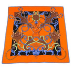 Hermes Carre Geant Cashmere Silk Scarf