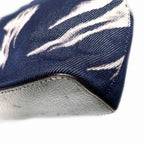 Celine Circle Logo Handle Tote Denim Canvas — view 8