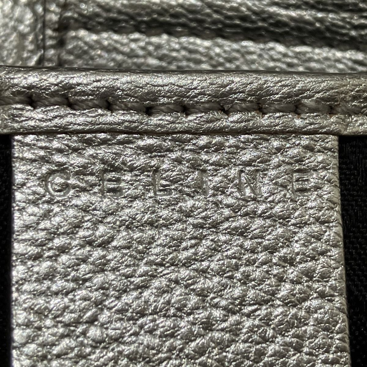 Celine Circle Logo Handle Tote Denim Canvas — view 4