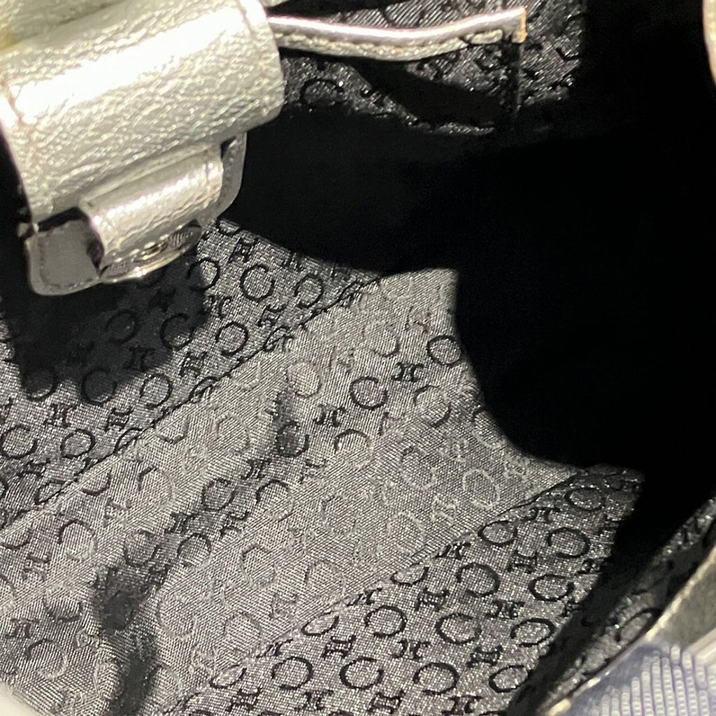 Celine Circle Logo Handle Tote Denim Canvas — view 6