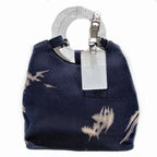 Celine Circle Logo Handle Tote Denim Canvas