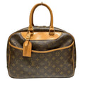 Louis Vuitton Deauville Monogram Handbag Canvas