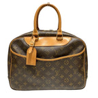 Louis Vuitton Deauville Monogram Handbag Canvas