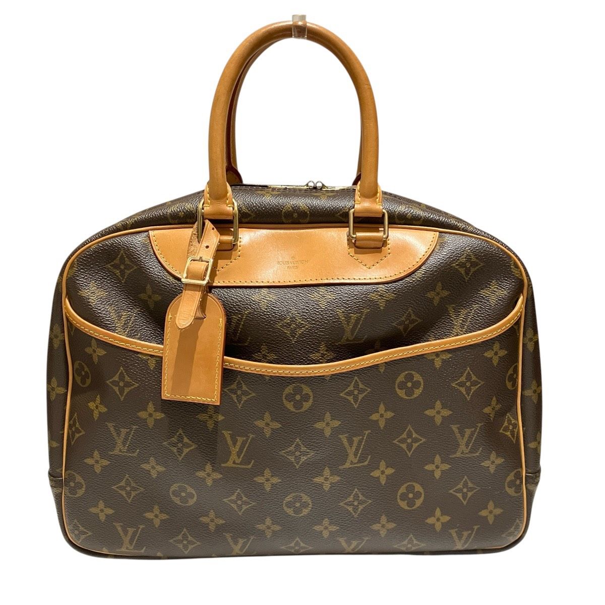 Louis Vuitton Deauville Monogram Handbag Canvas