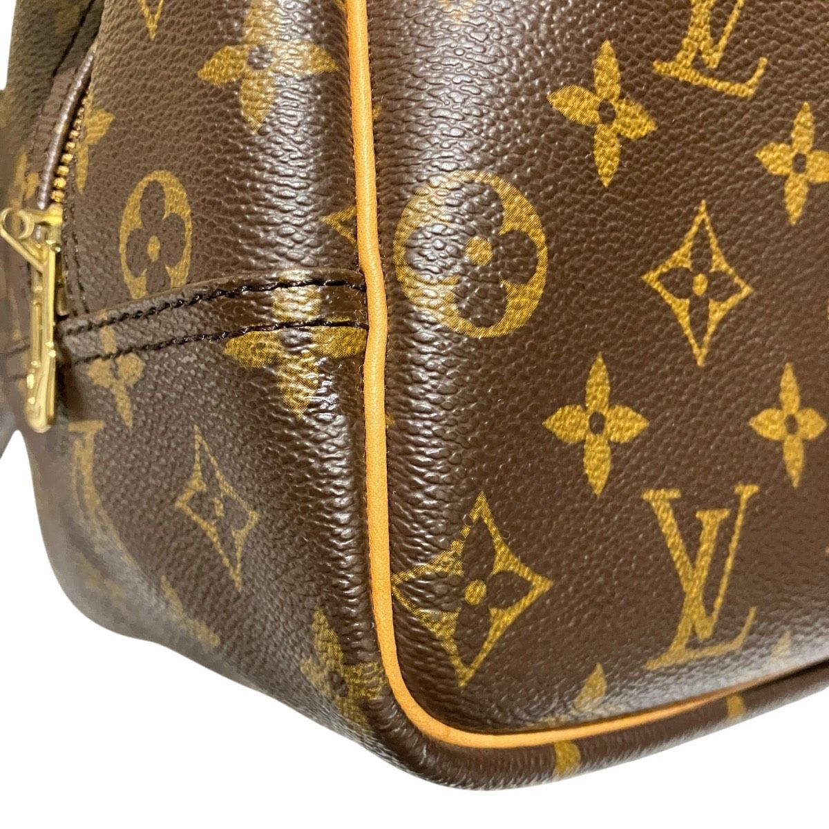 Louis Vuitton Deauville Monogram Handbag Canvas — view 8