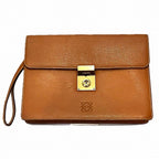 Loewe Anagram Clutch Leather