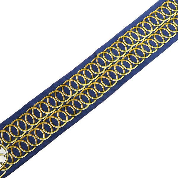 Hermes Twilly Scarf Navy — view 6