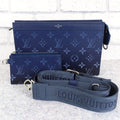 Louis Vuitton Gaston Wearable Wallet Monogram Gradient Navy 2-Way