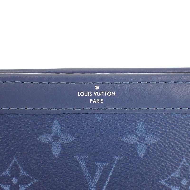 Louis Vuitton Gaston Wearable Wallet Monogram Gradient Navy 2-Way — view 3