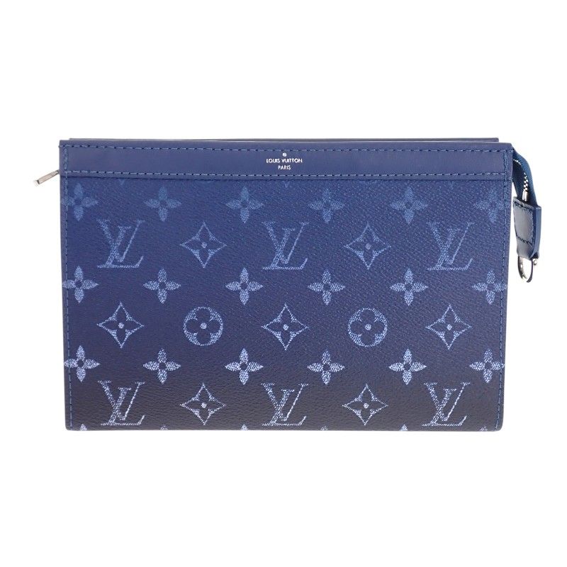 Louis Vuitton Gaston Wearable Wallet Monogram Gradient Navy 2-Way — view 2