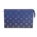 Louis Vuitton Gaston Wearable Wallet Monogram Gradient Navy 2-Way — view 2