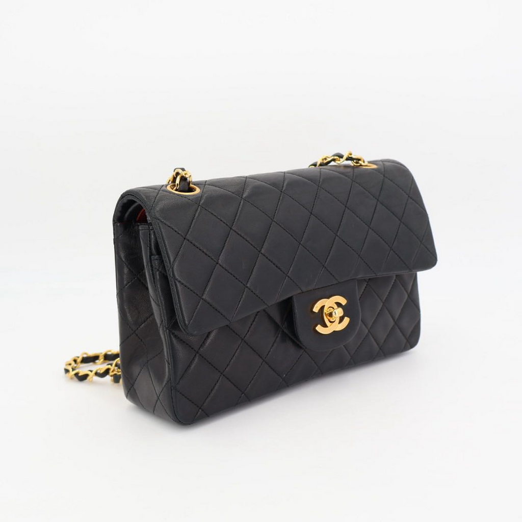 Chanel Quilted Double Flap shoulder Handbag
