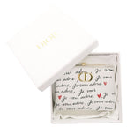 Dior Dio Heart Leather White Wallet — view 2