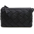 Bottega Veneta Diago Cassette Shoulder Bag Black Silver
