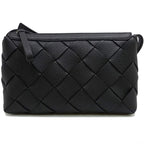 Bottega Veneta Diago Cassette Shoulder Bag Black Silver