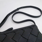 Bottega Veneta Diago Cassette Shoulder Bag Black Silver — view 8