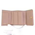 Prada Trifold Wallet Beige — view 5