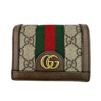 Gucci Compact Wallet Double GG Ophidia Supreme Bifold