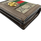 Gucci Compact Wallet Double GG Ophidia Supreme Bifold — view 4