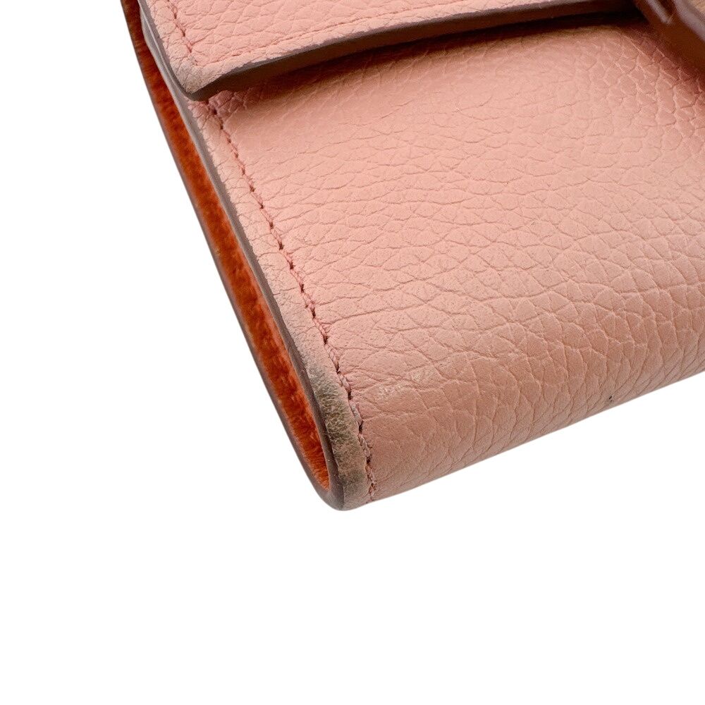 Loewe Compact Wallet Small Vertical Anagram Trifold — view 3