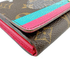 Louis Vuitton Christmas Limited Wallet Bifold Portefeuille Sarah Monogram — view 3